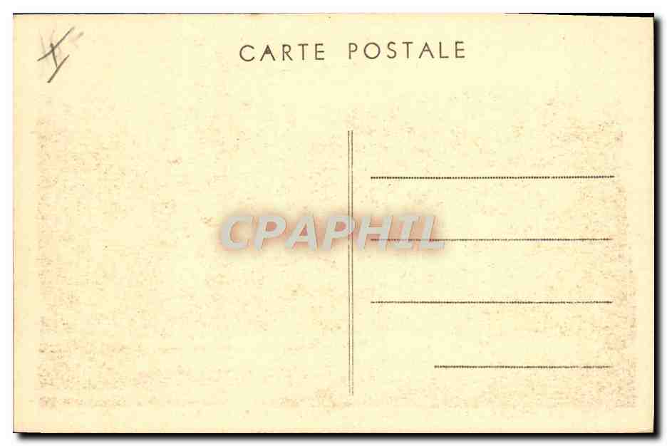 Montpellier (Hérault) — Le Théâtre, Place de la Comédie et les Trois Grâces — Combier Imp. Nacon — Verso