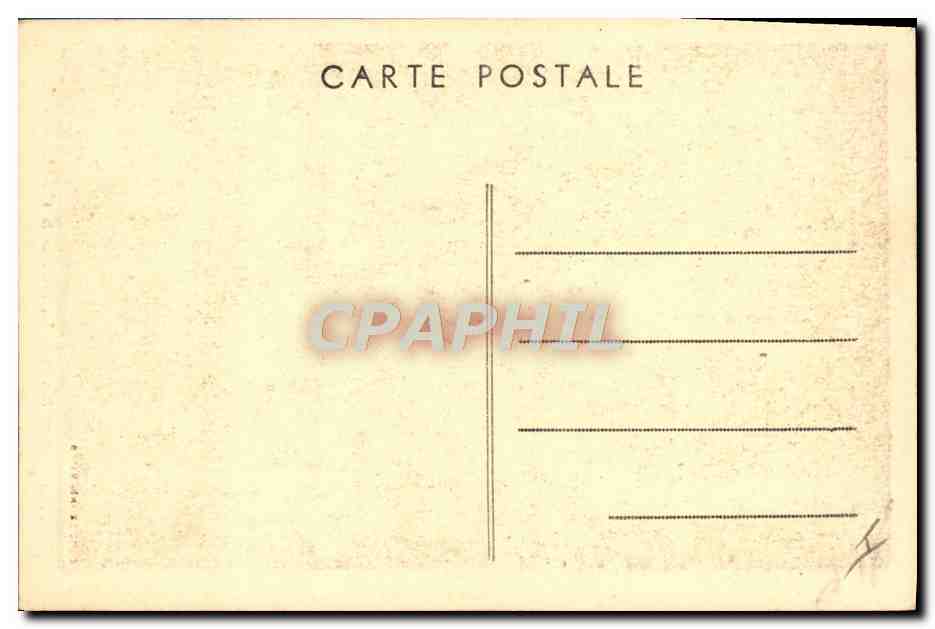 CPA Montpellier La place de la comedie et le Theatre  — Verso