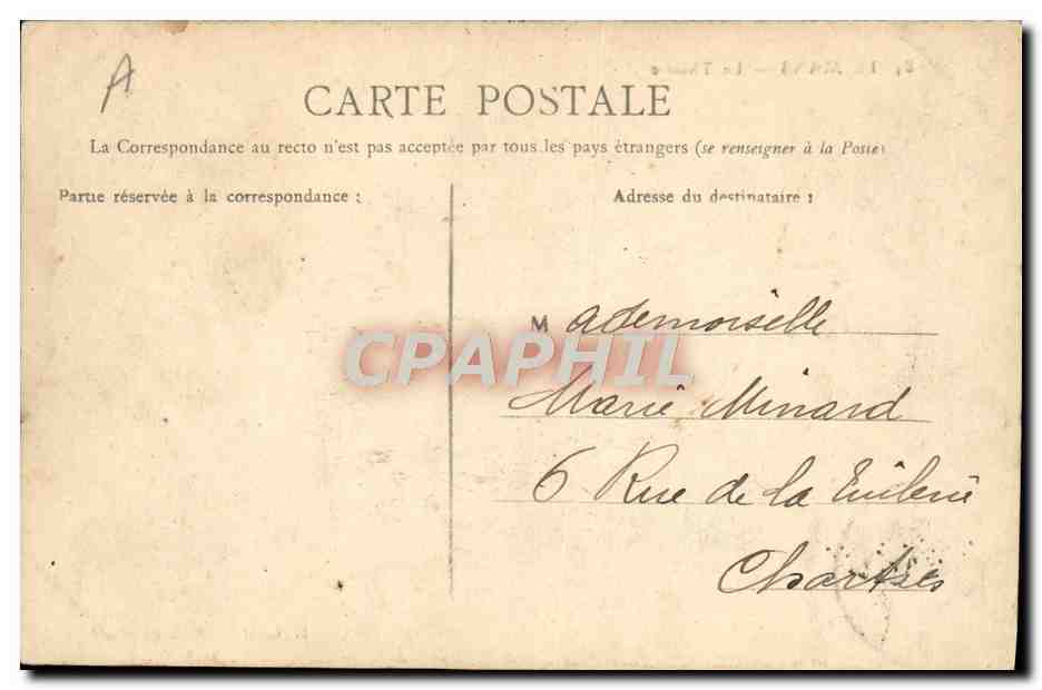 CPA Theatre Le Mans  — Verso