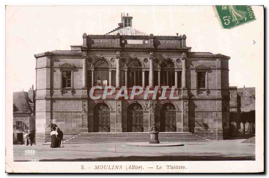 Moulins (Allier) — Le Théâtre — Éditeur Rose, n°3