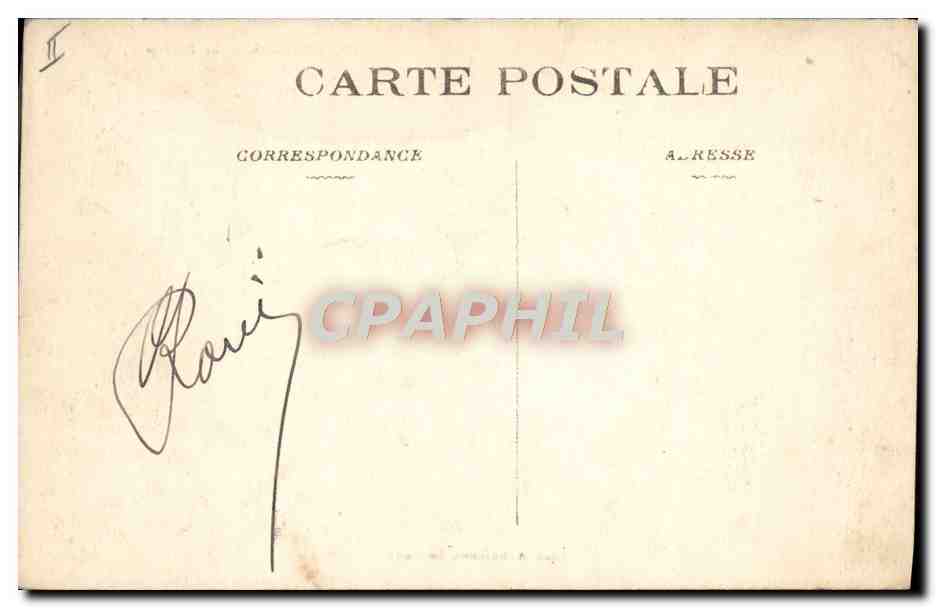 CPA Theatre Le Mans — Verso
