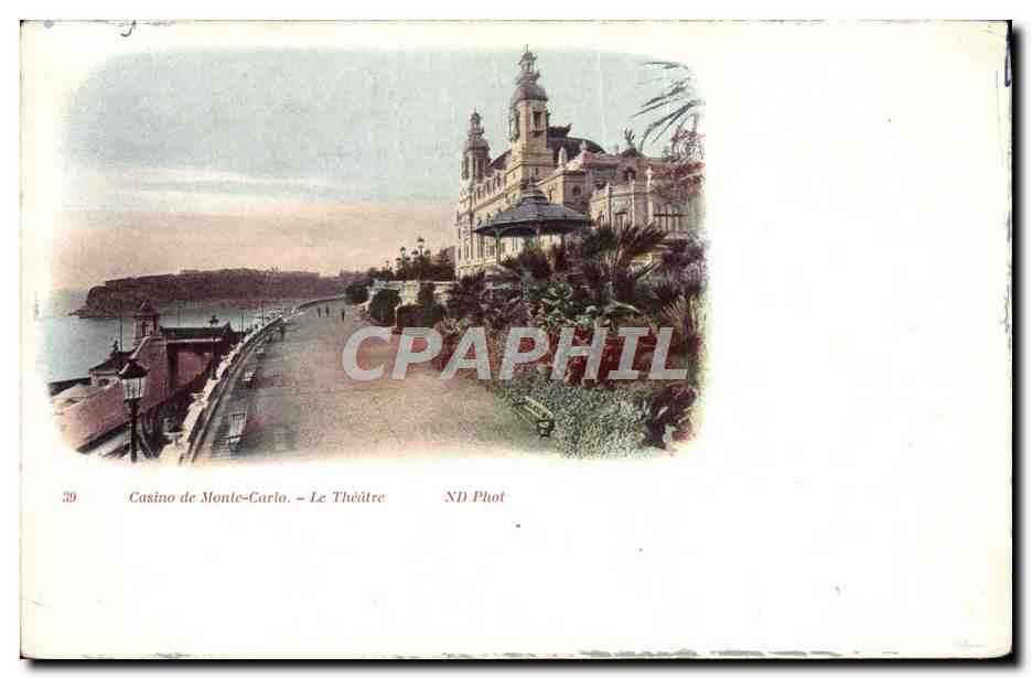 CPA Monte Carlo Monaco Casino Theatre