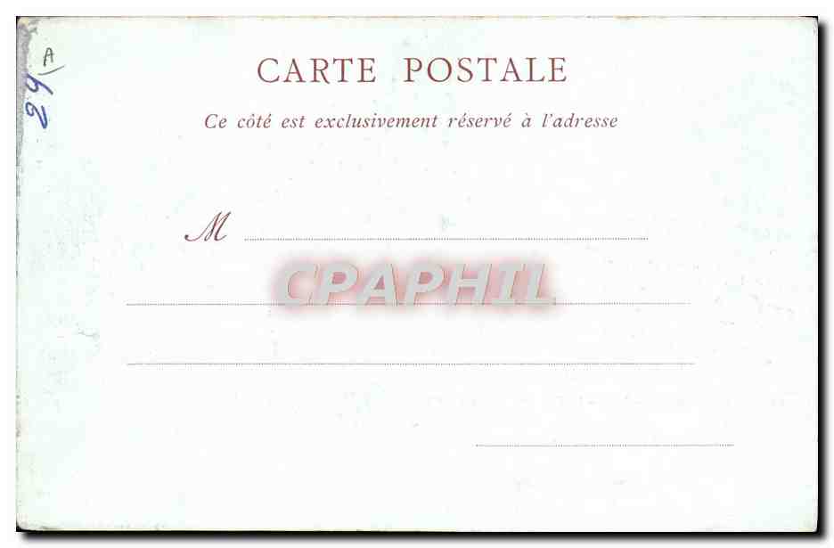 CPA Monte Carlo Monaco Casino Theatre — Verso