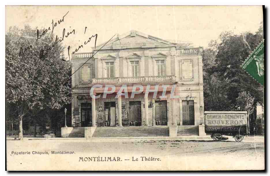 Montélimar — Le Théâtre — Papeterie Chapuis