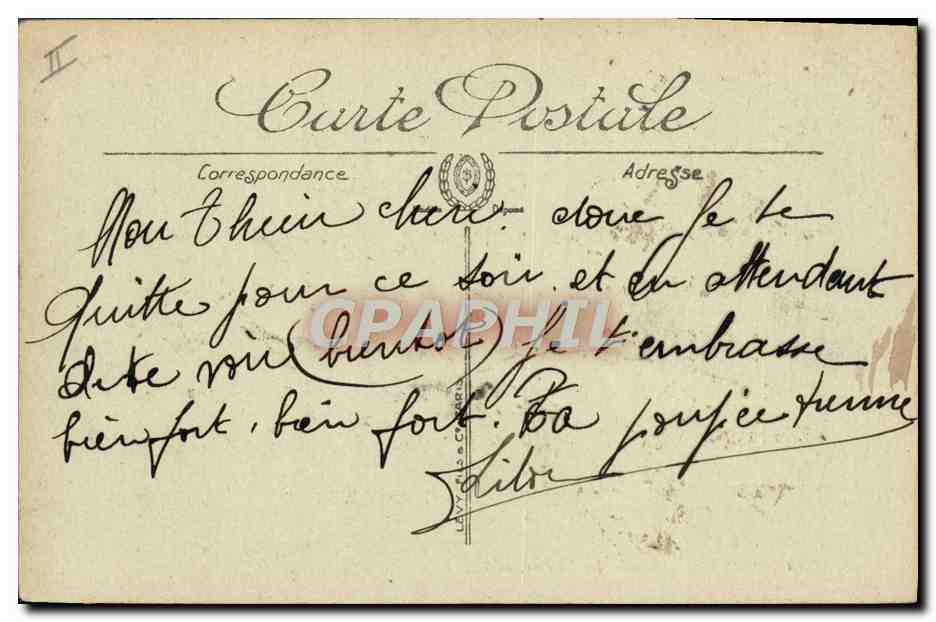 Montélimar — Le Théâtre — éditeur anonyme, n° 14 — Verso