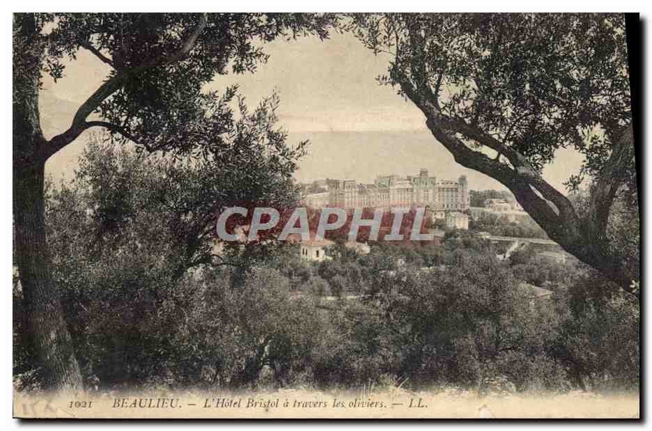 CPA Beaulieu L'Hotel Bristol a Travers les pins