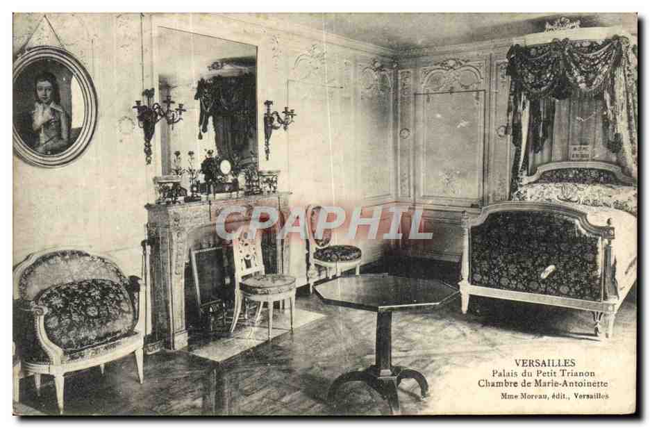 CPA Versailles Palais du Petit Trianon Chambre de Marie Antoinette