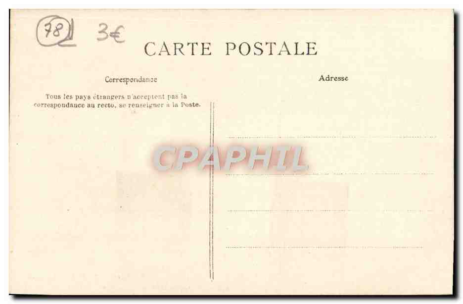 Parc de Versailles — Bosquet de l'Arc de Triomphe — Mélèagre terrassant un Sanglier. C.L.C. — n°41 — Back