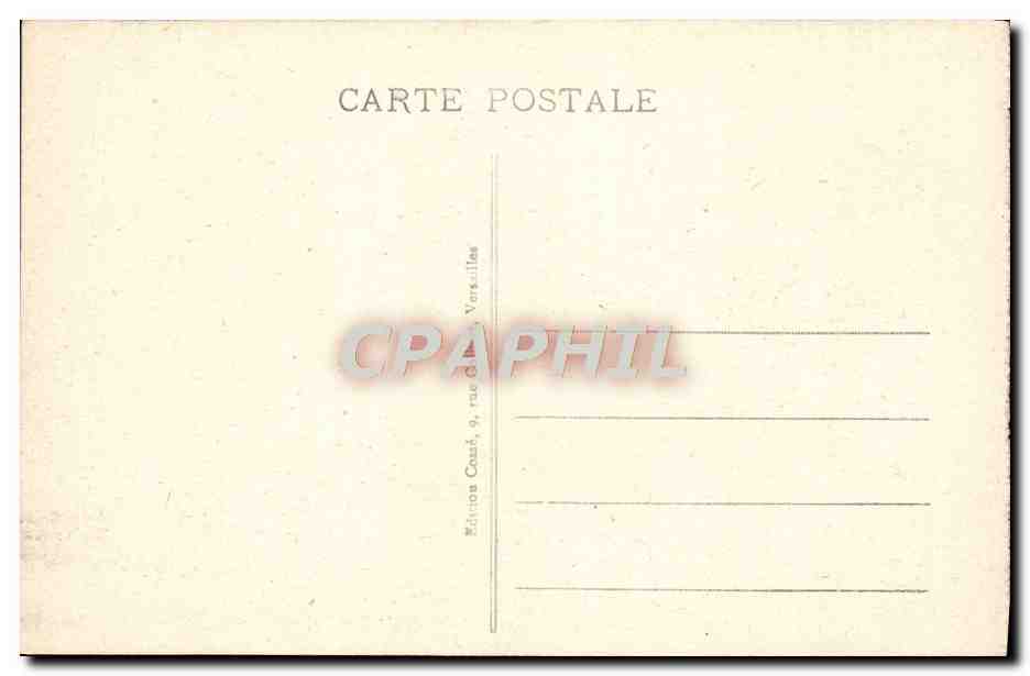 CPA Versailles Le Petit Trianon — Verso