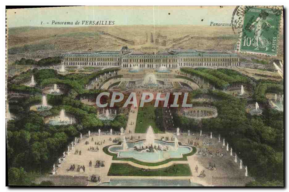 CPA Versailles Panorama 