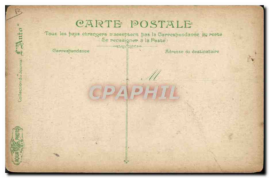 La Route près de Mesnil-Beaumire — Circuit de la Seine-Inférieure — Éditeur : L. Vigne — Reverso