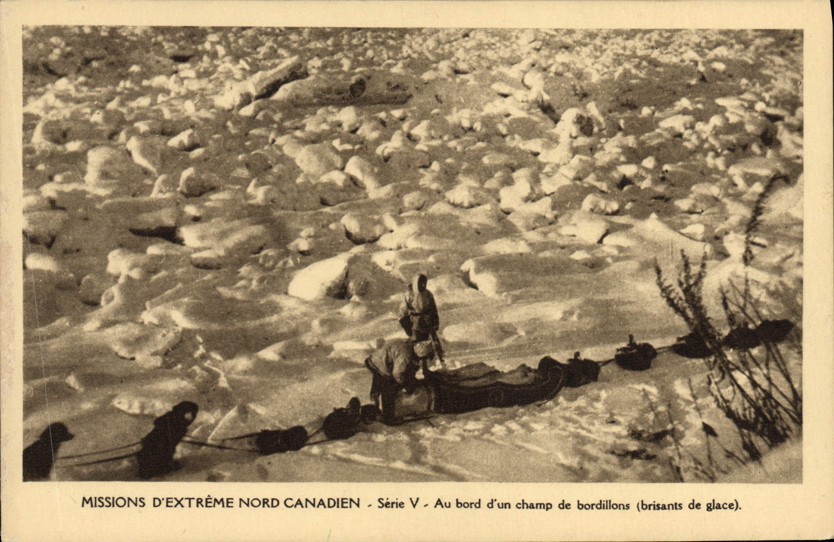 Missions des äußersten Nordens Kanadas — Serie V — Am Rand eines Feldes von Brises (Eisbrecher)