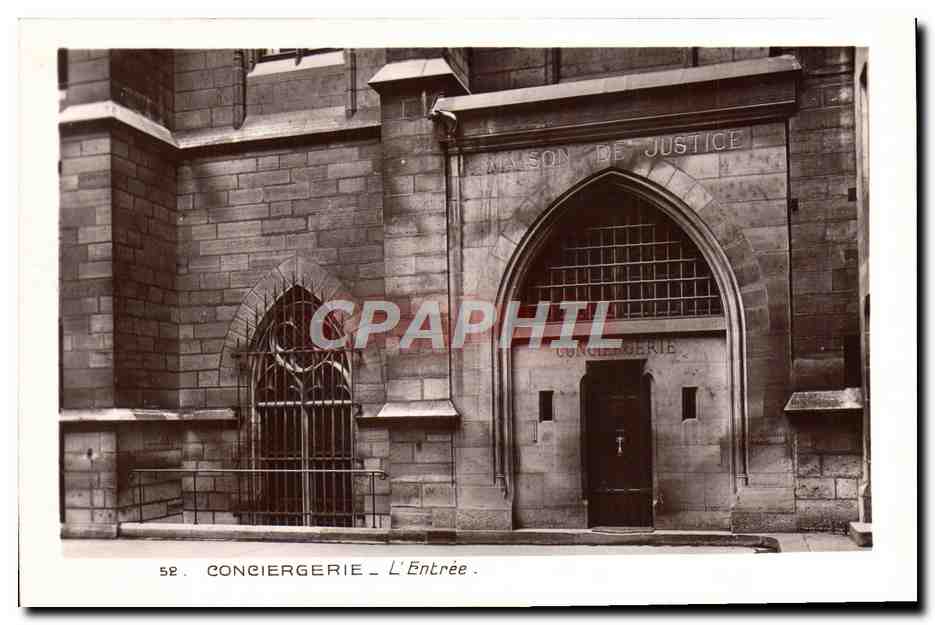 Conciergerie — L'Entrée — Édition des Monuments Historiques du Grand Palais