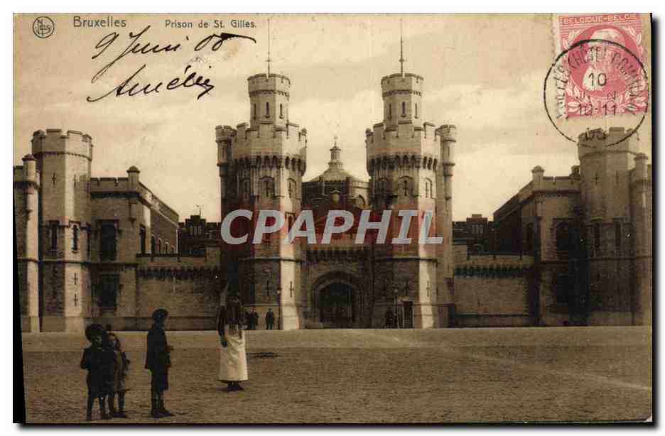 Bruxelles - Prison de St Gilles — éditeur NLS, série N°175