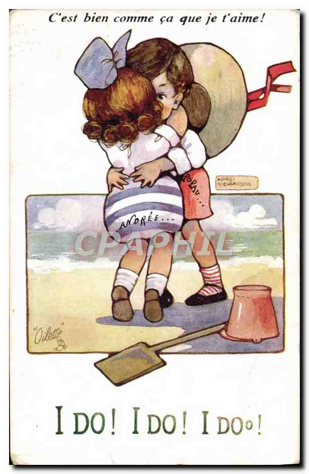 CPA Illustrateur Enfants 
