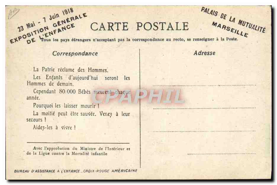 CPA Folklore Lait Publicite lait maternel Vache Stephany — Verso