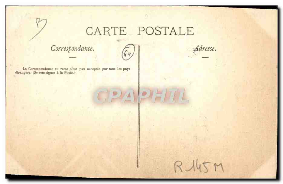 CPA Folklore Lait Pyrenees Jeunes laitiers Enfants  — Verso