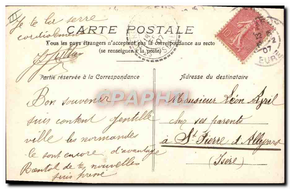 CPA Folklore Lait Femme Laitiere Vache  — Verso