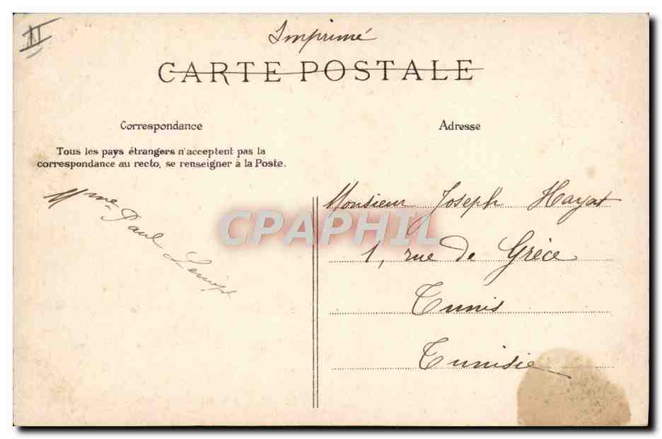 CPA Folklore Lait Femme a l'etable Vache Chevre  — Verso