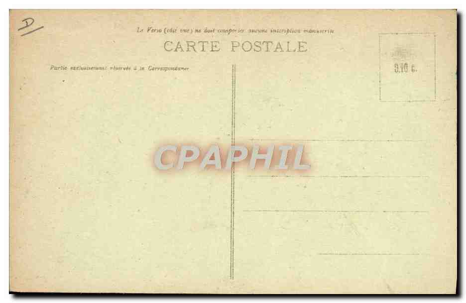CPA Publicite Nougat Verdurand  — Verso