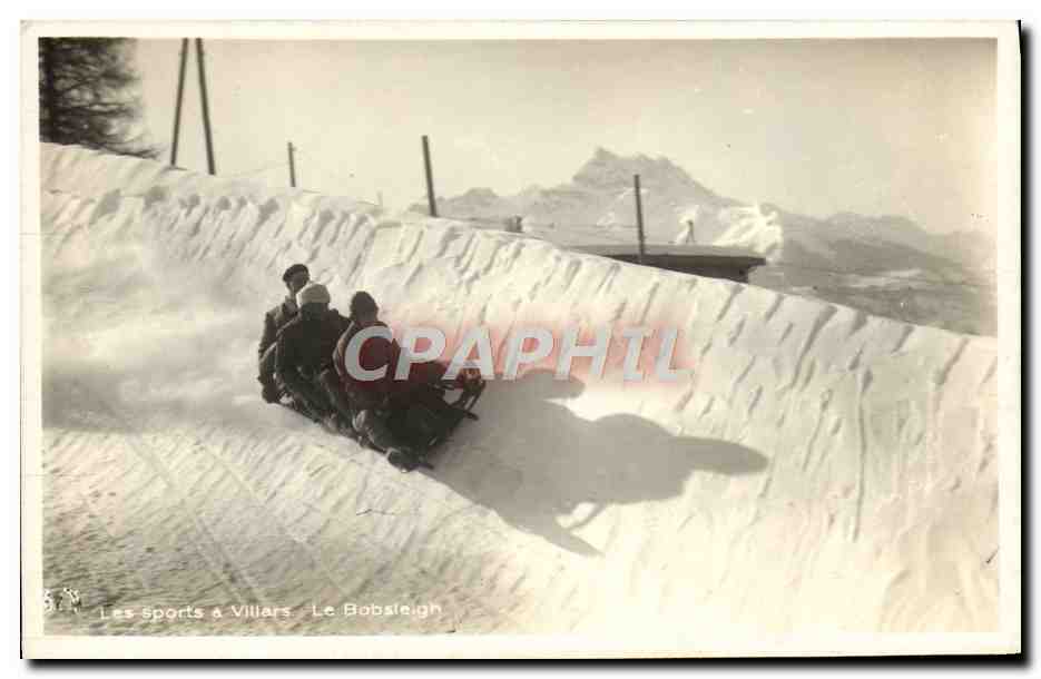 I sport a Villars — Il Bobbista — L. Butner, fot. Villars-sur-Ollon