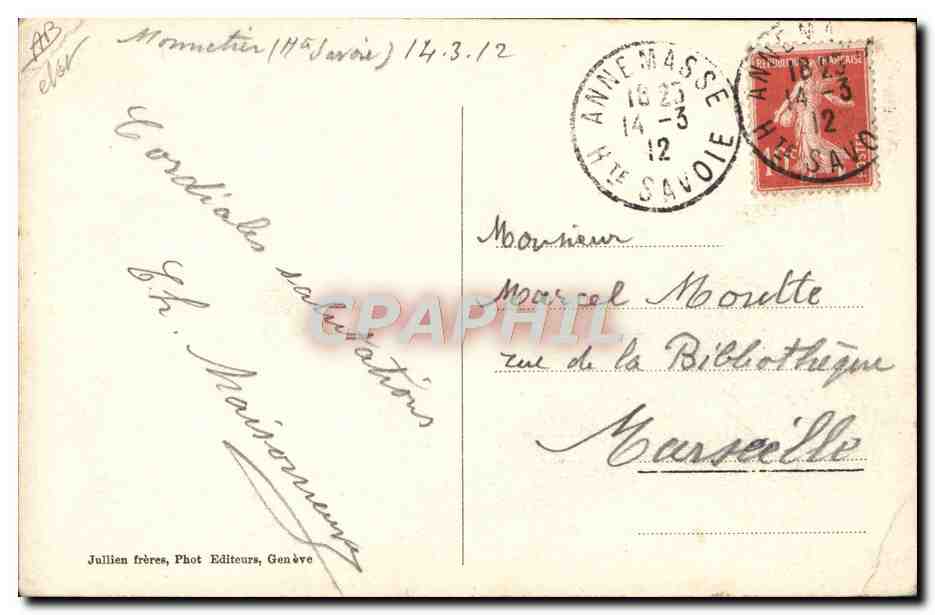 Sport invernale — In slitta — J.J. 8057 — Verso
