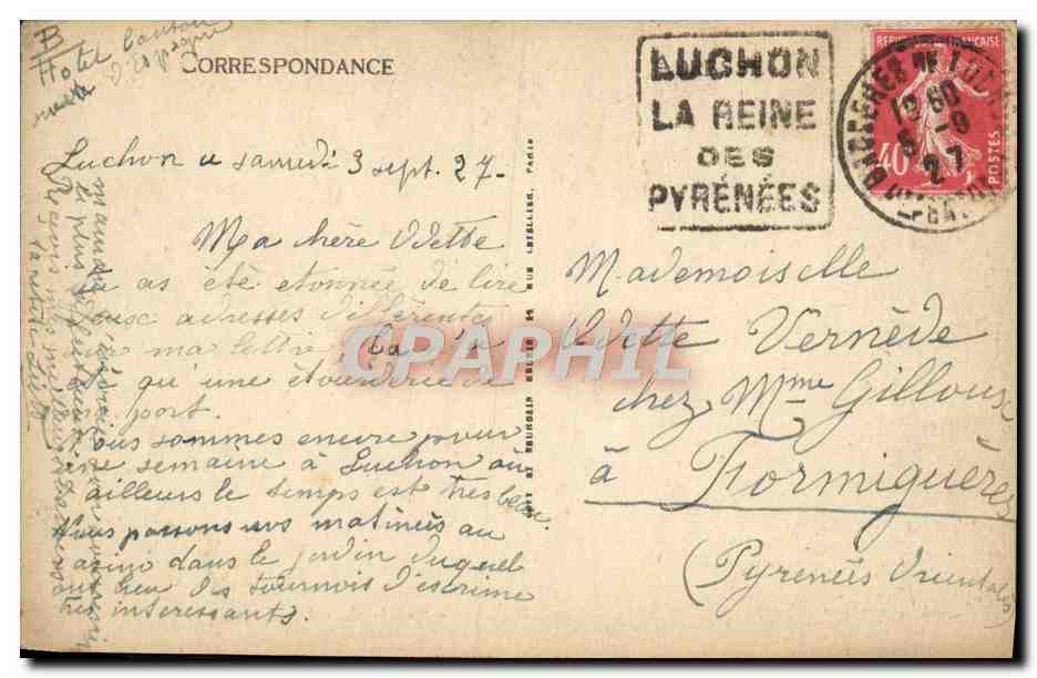 Luchon-Superbagnères — Sport invernali — Bob — Selecta — Verso