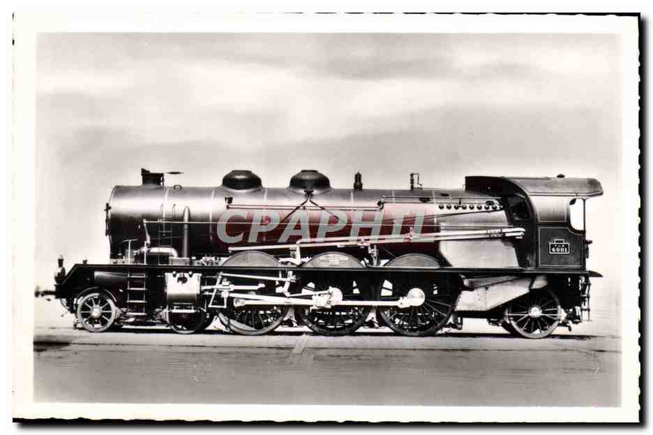 CPA train Locomotive 6001 PLM 