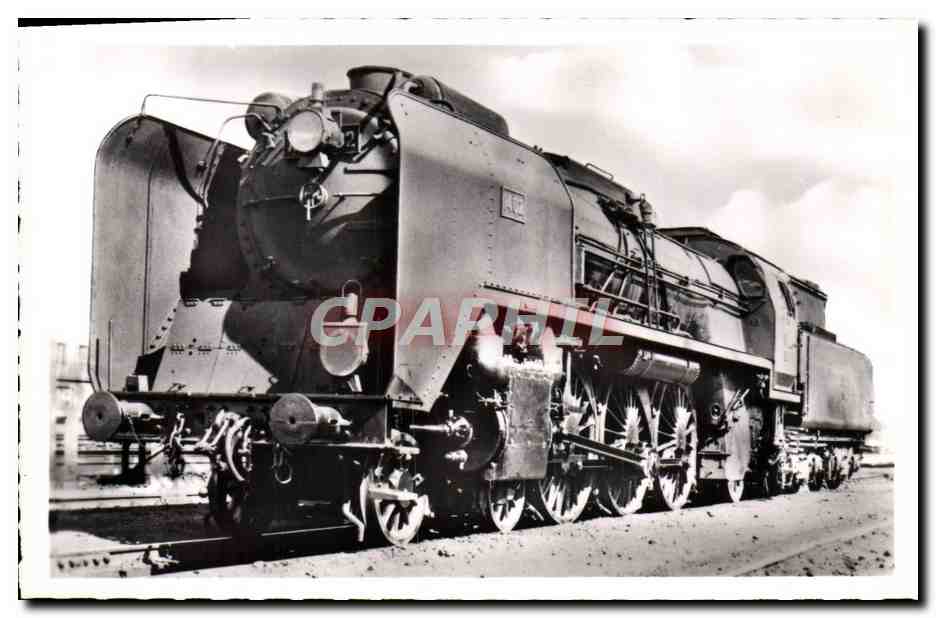 CPA train Locomotive Alsace Lorraine S 16 1401 et 1402