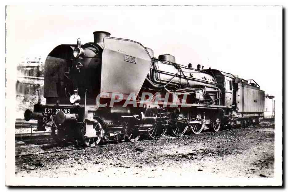 CPA train Locomotive SNCF 231 B1 a 40