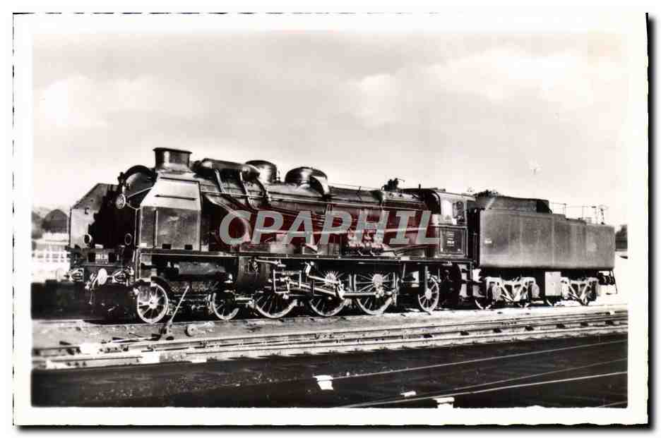 CPA train Locomotive SNCF 231 E 1 a 20