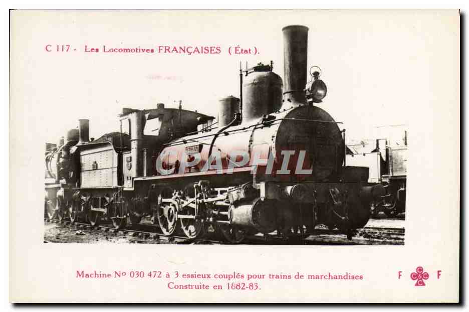 CPA train Locomotive Machine 030 472