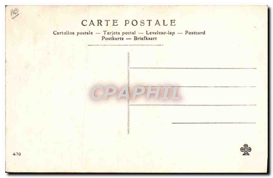 CPA Nu erotique Femme  — Rückseite