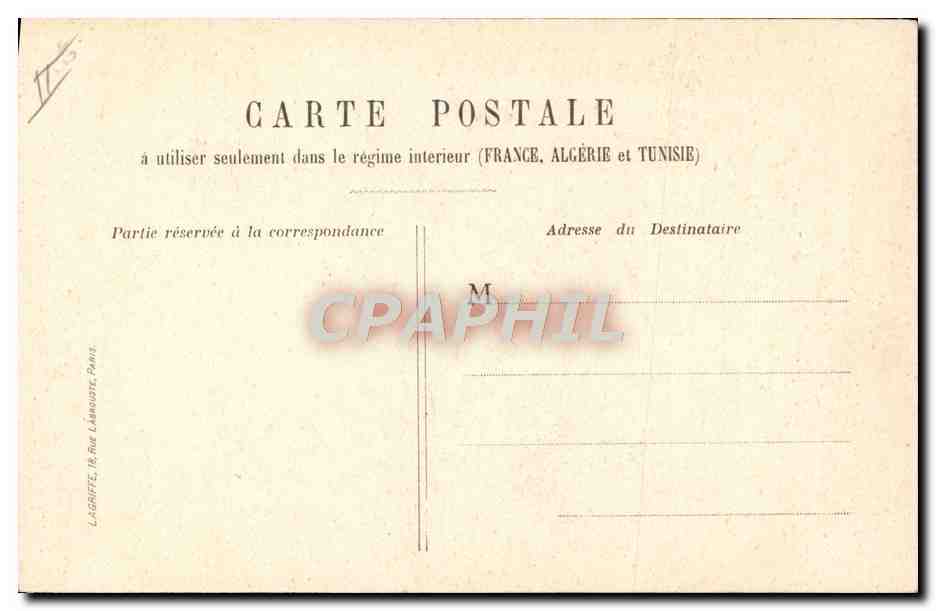 Coiffeur pour Dames — 29 — Éditeur : LAGRIFFE, 18 Rue Languouse, Paris — Back