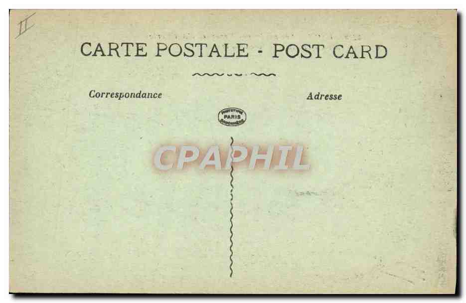 CPA Militaria Caserne Laon Les anciennes casernes d'artillerie  — Rückseite
