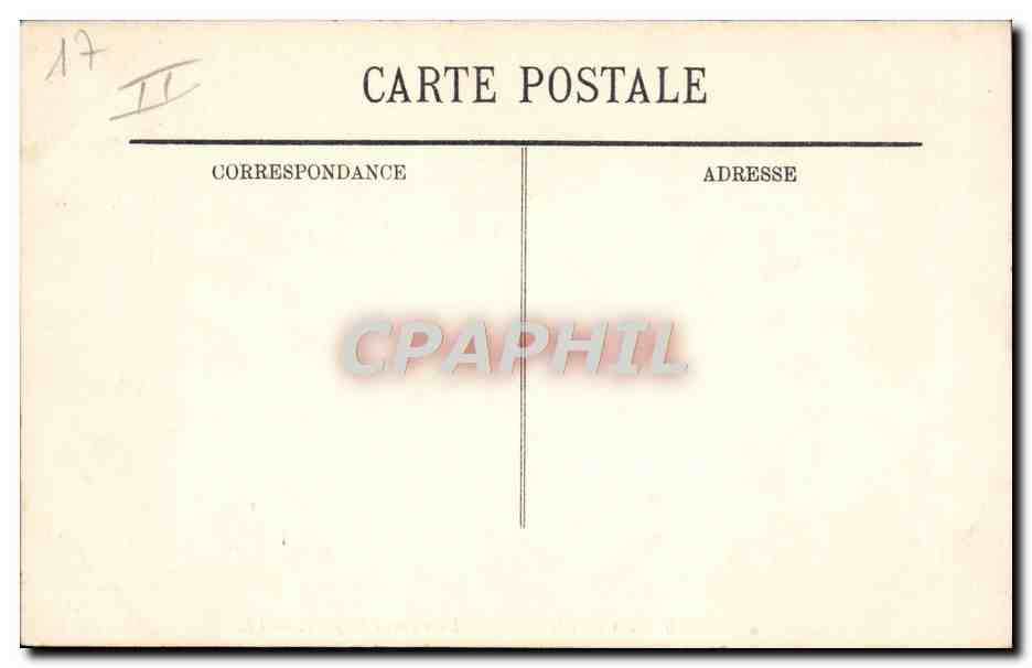 CPA Militaria Caserne La Rochelle La caserne Duperre — Rückseite