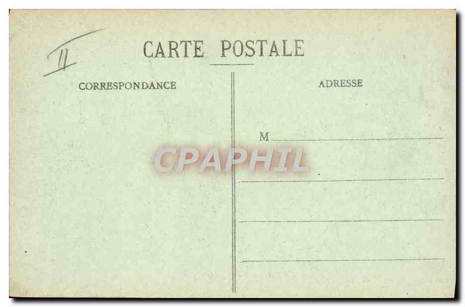 CPA Militaria Caserne Epinal la caserne Courcy  — Rückseite