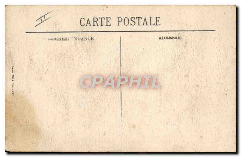 CPA Militaria Caserne Toulon Entree des nouvelles casernes du 6eme depot des equipages  — Rückseite