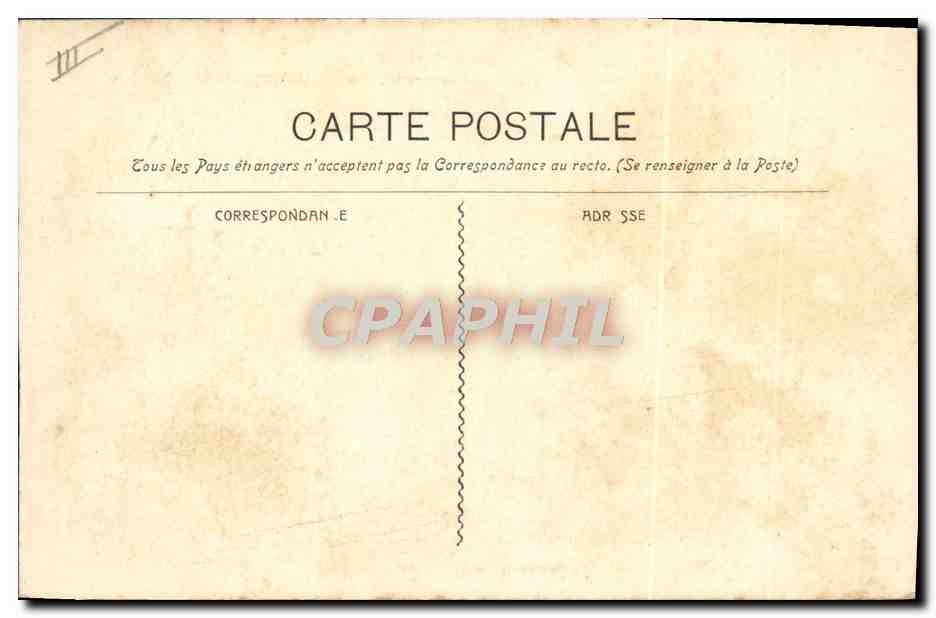CPA Bateau de guerre Le Iena  — Verso