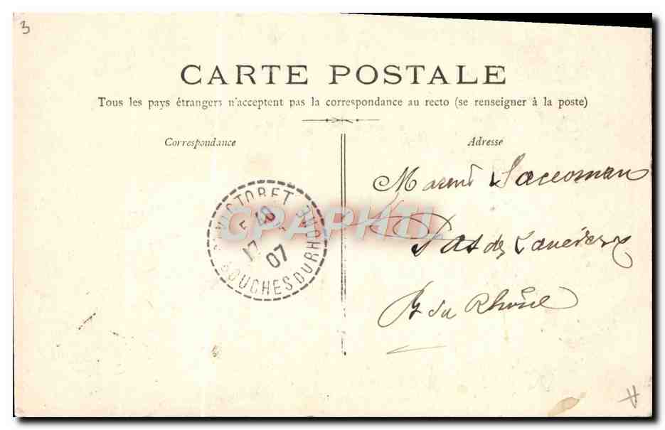 Bateau de guerre français — IÉNA — Marine Française, cuirassé d'escadre — n°326 — Verso