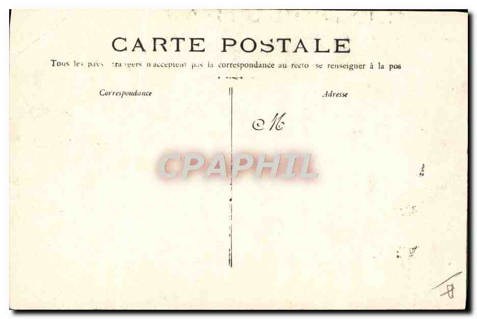 CPA Bateau de guerre Iena Cuirasse d'escadre — Verso