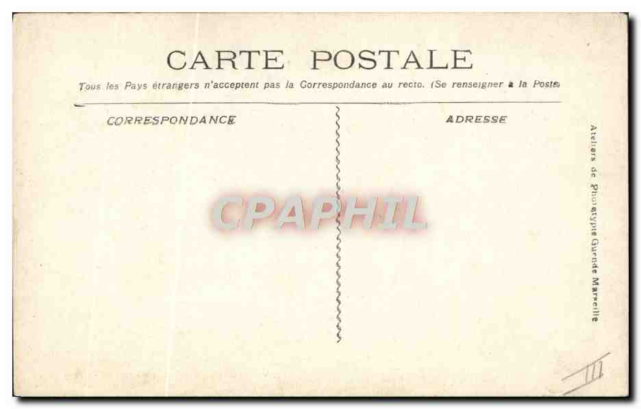 CPA Bateau de guerre Iena Cuirasse d'escadre — Verso