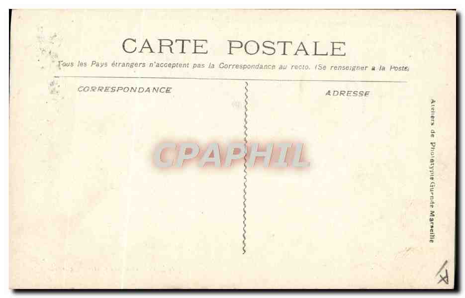 CPA Bateau de guerre Iena Cuirasse d'escadre — Verso