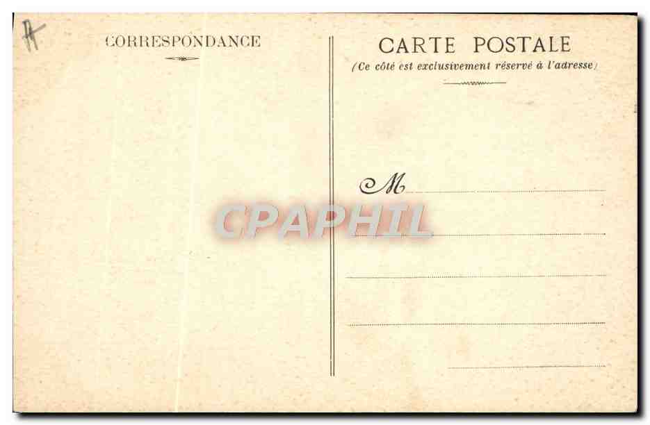 CPA Bateau de guerre Hymne du 75  — Verso