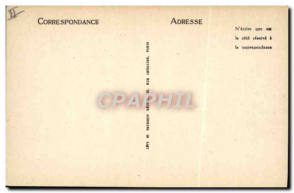 CPA Bateau de guerre Arrivee du cuirasse amiral et l'escadre en ligne de file  — Verso