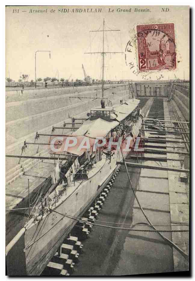Arsenal de SIDI-ABDALLAH — Le Grand Bassin — ND