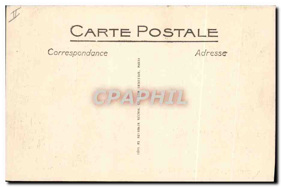 CPA Bateau de guerre Toulon Torpilleurs en petit rang  — Verso