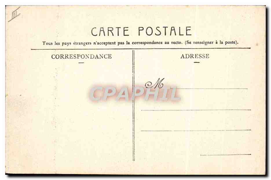 Brest — Le Port de Guerre, vu du Grand Pont — n° 2636 — Verso
