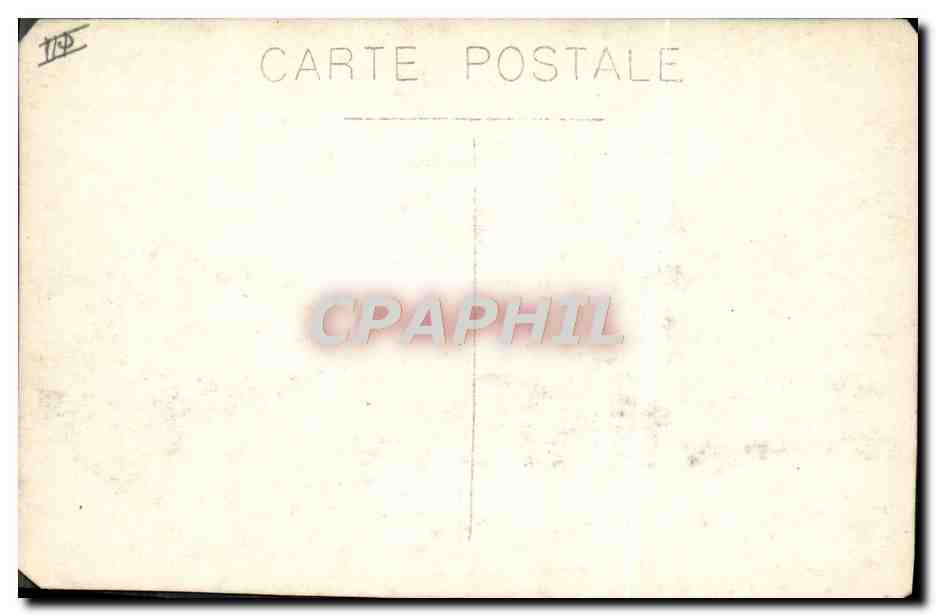 CARTE PHOTO Bateau de guerre  — Verso