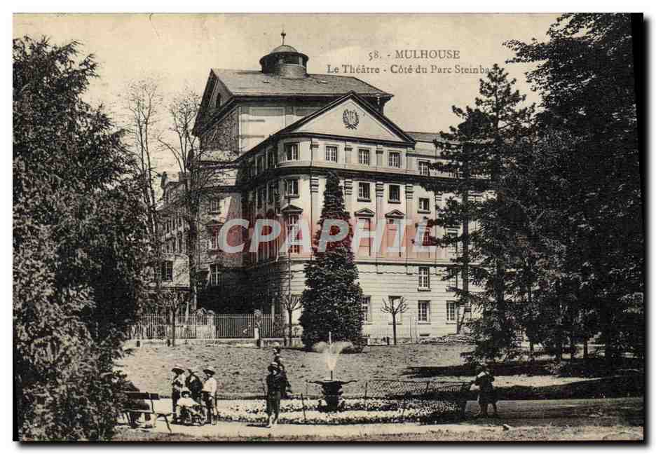 CPA Theatre Cote du parc Steinbach Mulhouse 